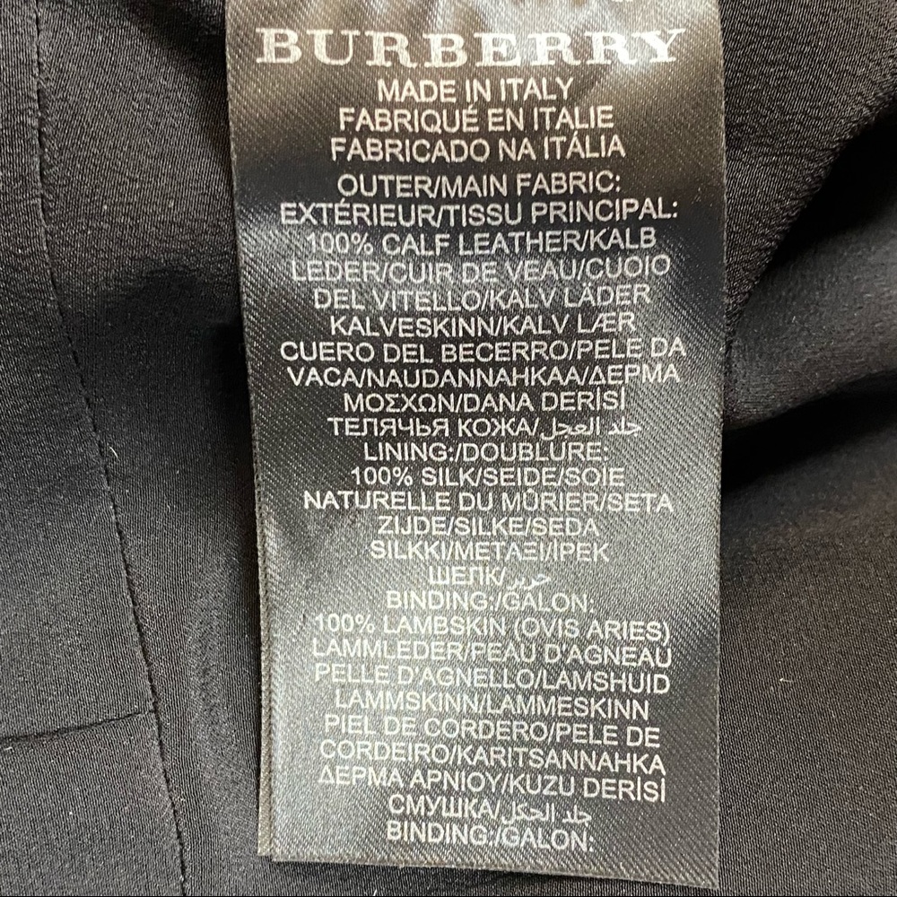 $5,500 Burberry Sleeveless Sheath Leather Dress - Picture 5 of 14